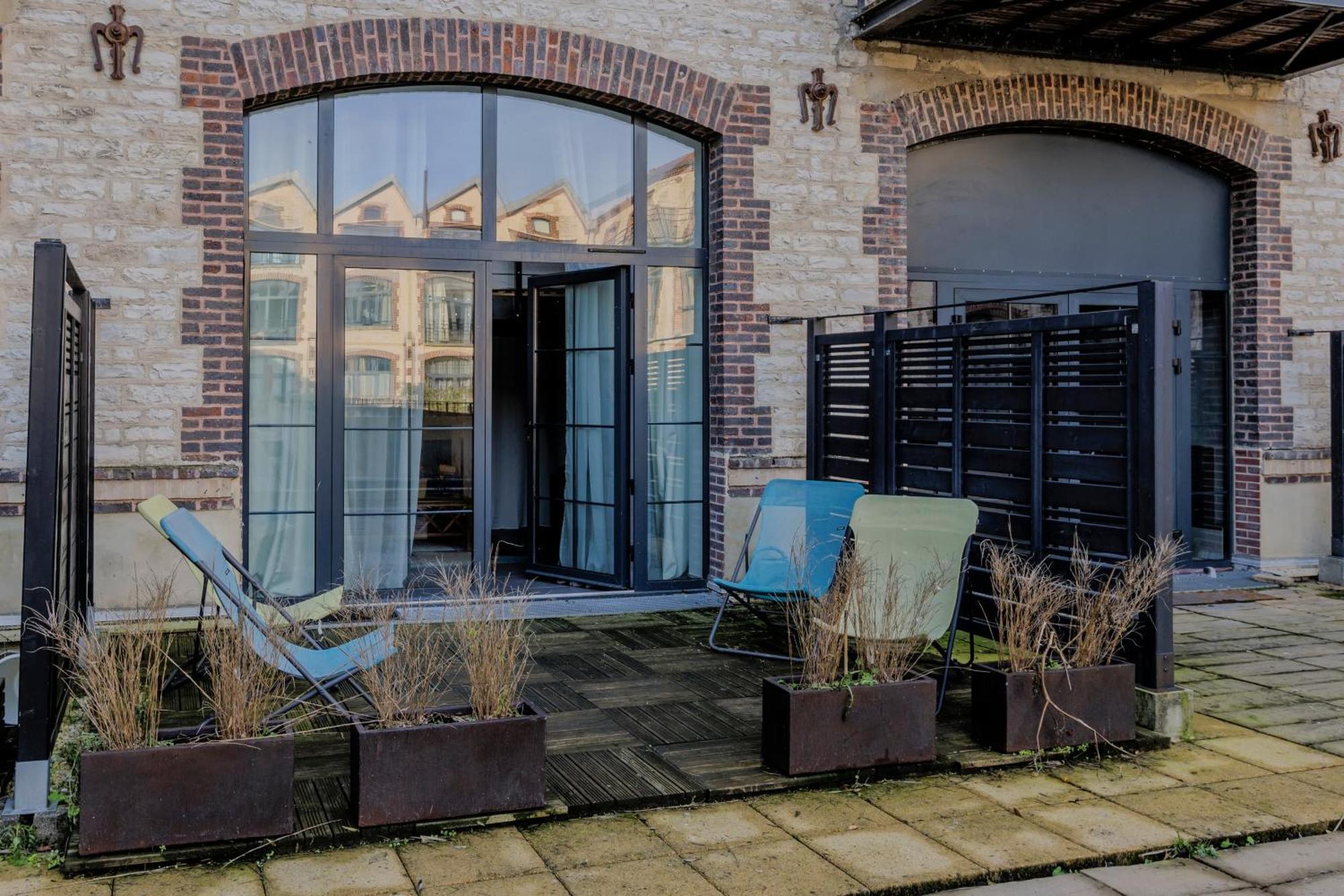 Manhattan Loft - Centre - 5 Mn A Pied Gare - Parking Prive - Patio Troyes Exteriör bild